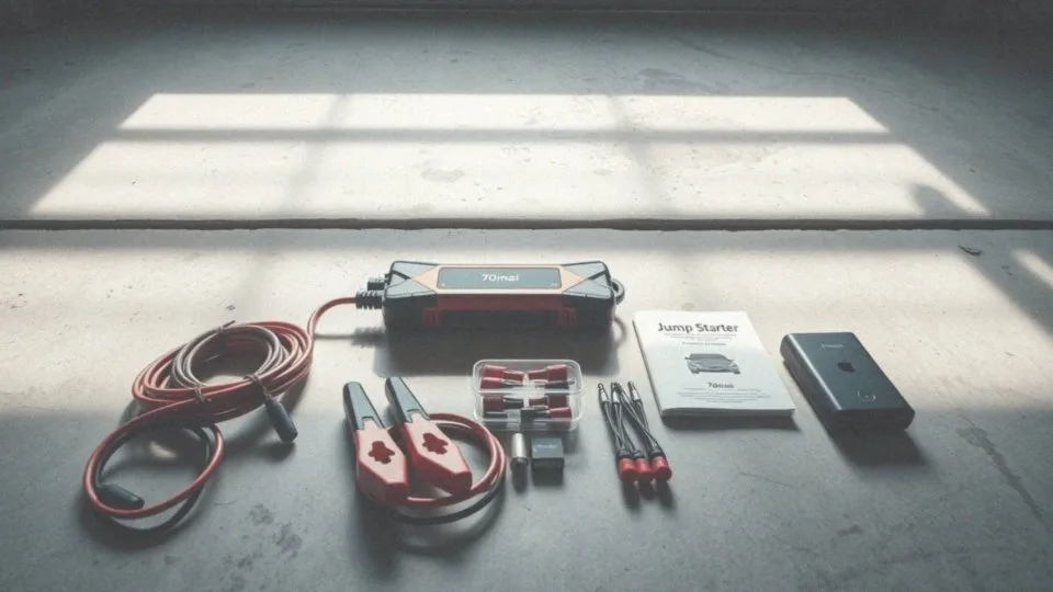 Jakie akcesoria można znaleźć w zestawie z prostownikami z rozruchem?