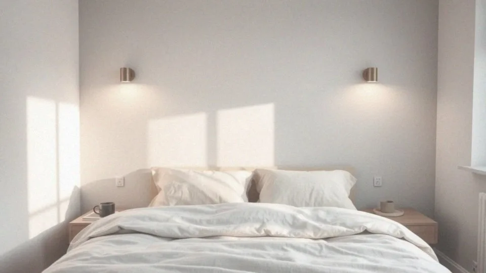 Dlaczego warto umieścić kinkiety po obu stronach łóżka?