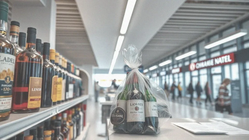 Czy napoje zakupione w strefie wolnocłowej można wnieść na pokład?