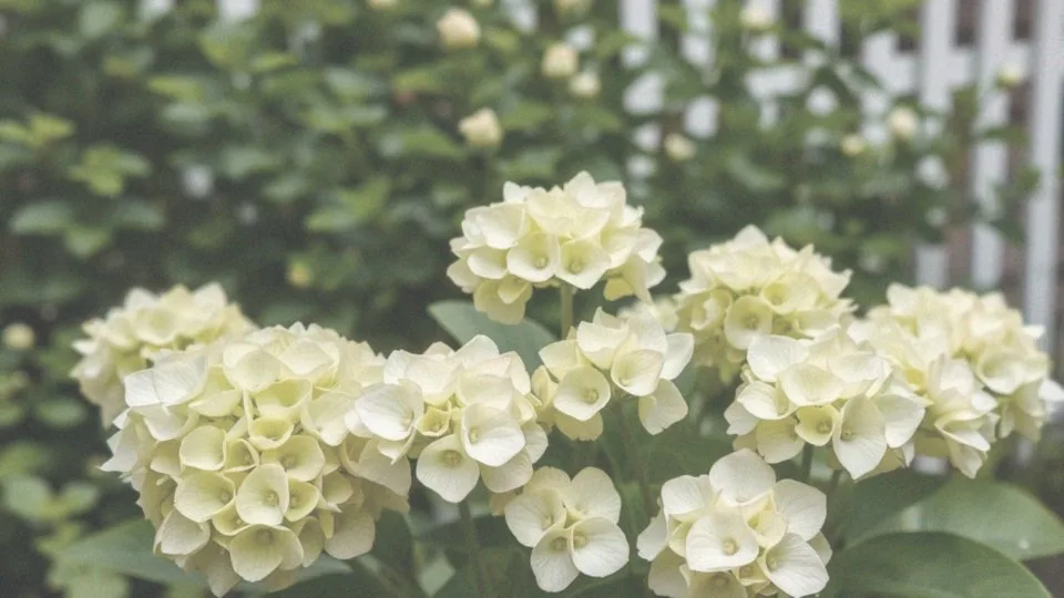 Jakie kolory przybierają kwiaty hortensji limelight?