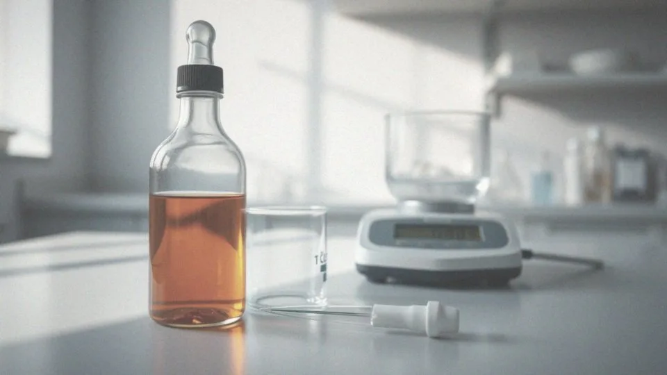 Jak obliczyć ilość jodu w kropli płynu Lugola?