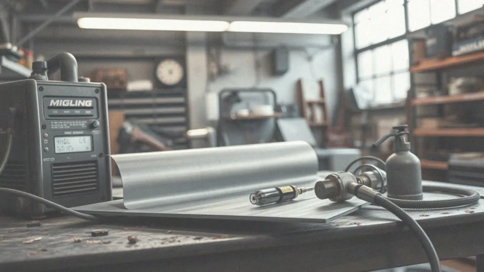 Jakie są wymagania dotyczące ustawienia migomatu dla spawania cienkiej blachy?