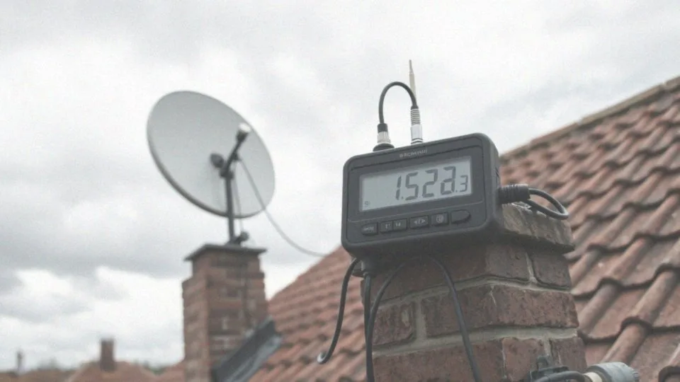 Jak używać miernika sygnału w ustawianiu anteny?