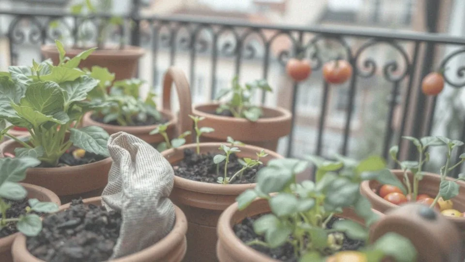 Jakie nawozy stosować do mini warzywnika na balkonie?