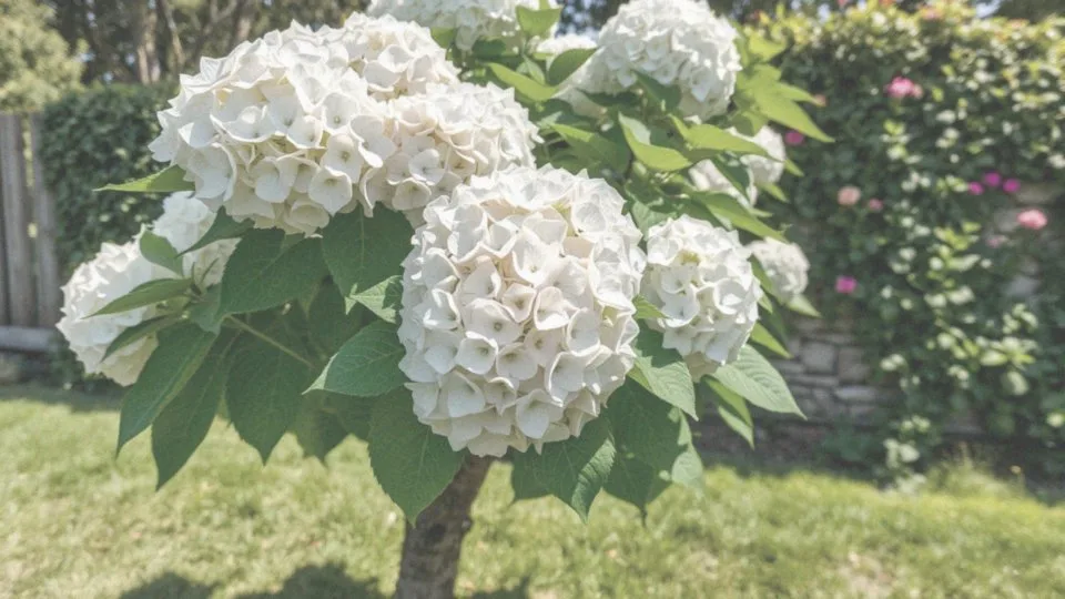 Jakie stanowisko preferuje hortensja drzewiasta na pniu?