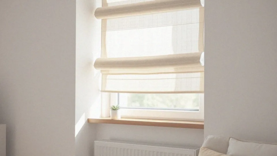 Dlaczego roletę rzymską warto uszyć samodzielnie?