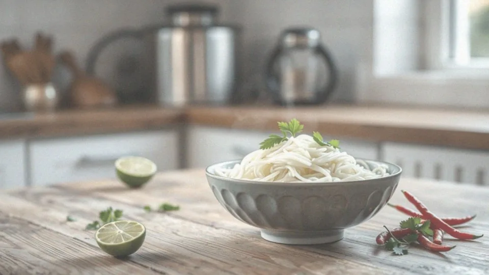 Jakie są wartości odżywcze makaronu ryżowego?