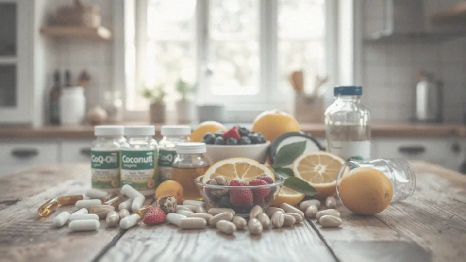 Jakie składniki mogą wspomagać działanie koenzymu Q10?