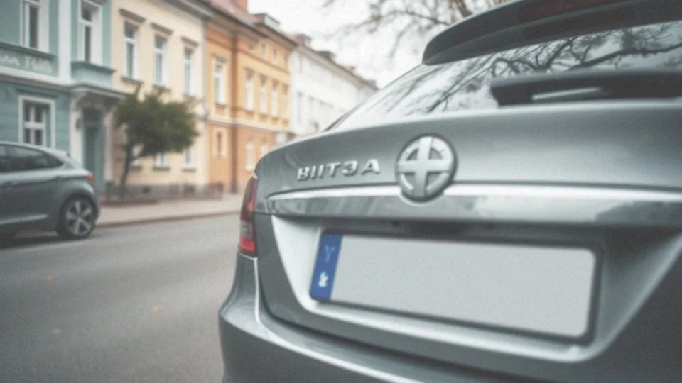 Jakie są konsekwencje zgubienia tablicy rejestracyjnej?