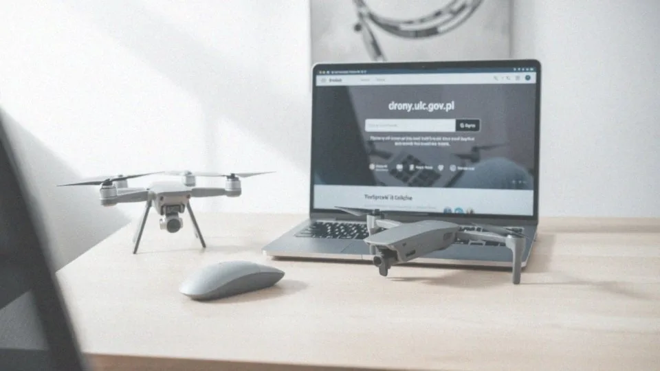 Jak wygląda proces rejestracji drona na stronie ULC?