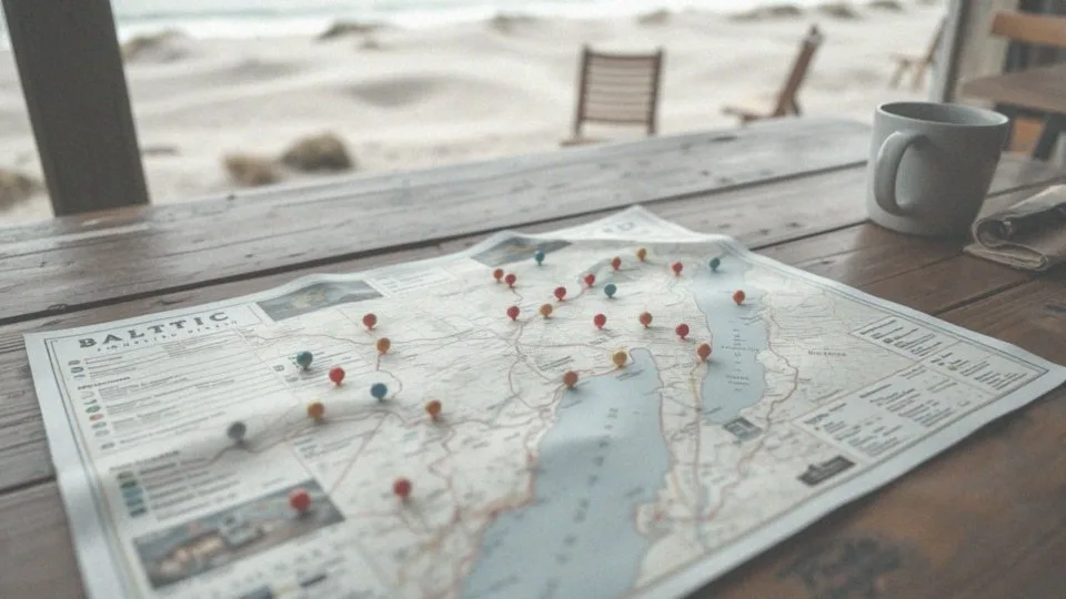 Jakie 41 miejsc zaznaczono na mapie atrakcji?