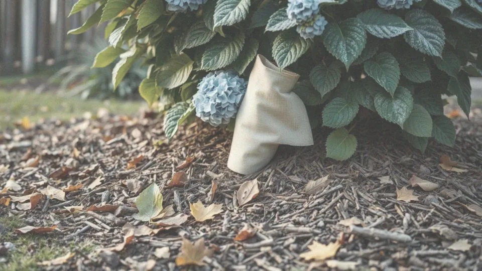 Jak zabezpieczyć hortensję bukietową przed mrozem?