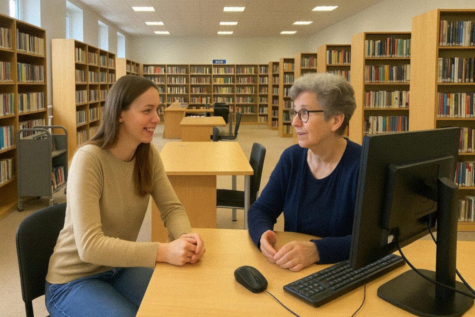 Spotkanie autorskie z Justyną Bednarek w Biłgoraju